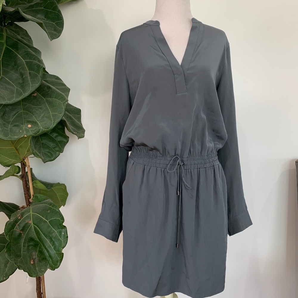 Vince Silk Drawstring Shirt Dress
Never worn